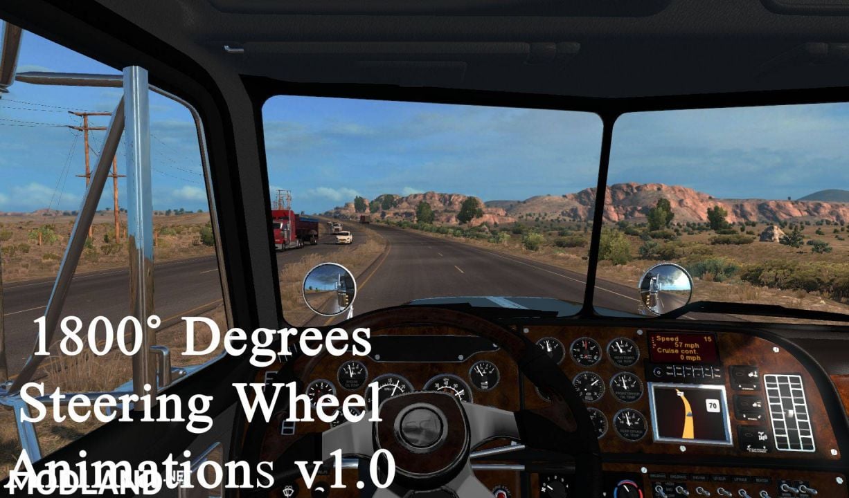 1800 Degrees Steering Wheel Animations