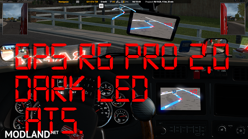 GPS RG PRO 2 .0 DARK LED ATS