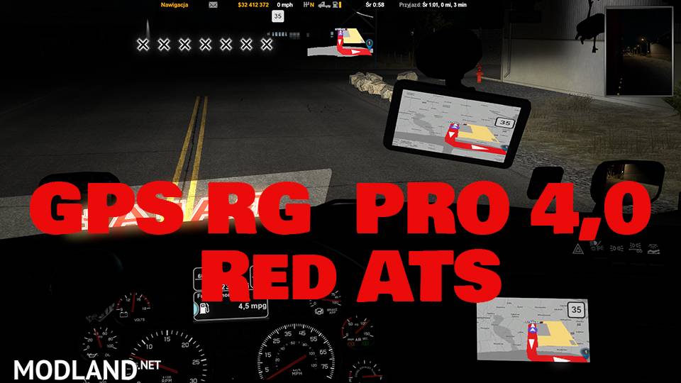 GPS RG PRO 4.0 RED ATS