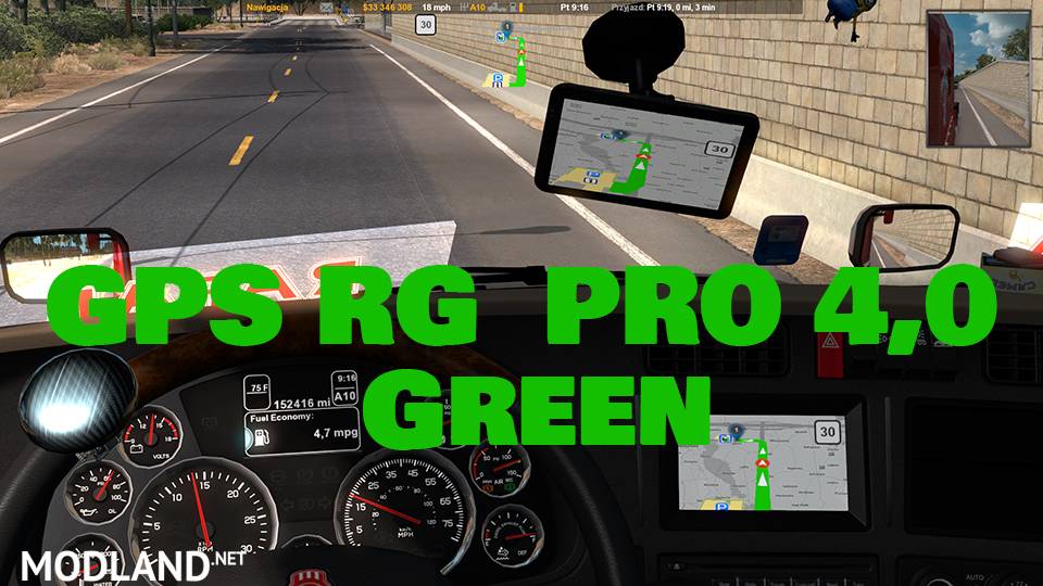 GPS RG PRO 4.0 GREEN ATS