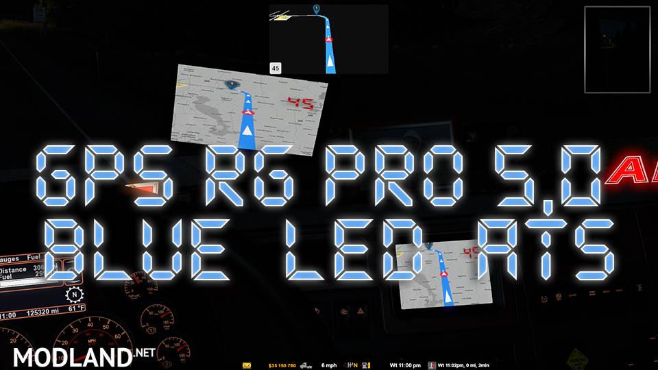 GPS RG  PRO 5,0 BLUE LED ATS