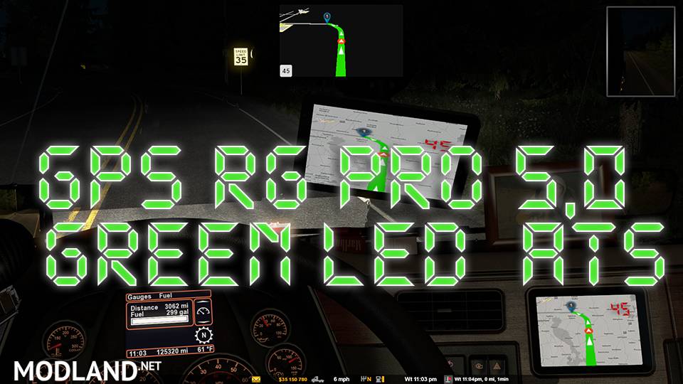 GPS RG  PRO 5,0 GREEN LED ATS