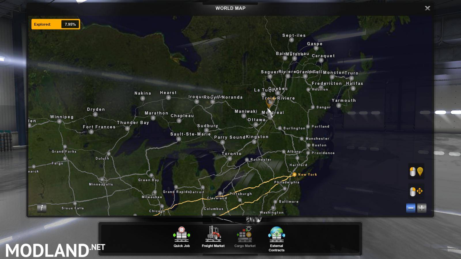 Ats Coast To Coast Map Coast To Coast Map V 2.10.3 [1.36] - Ats