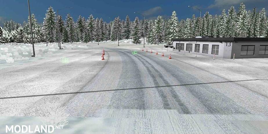 Dalton and Elliot Hwy Extreme Winter Map 1.0