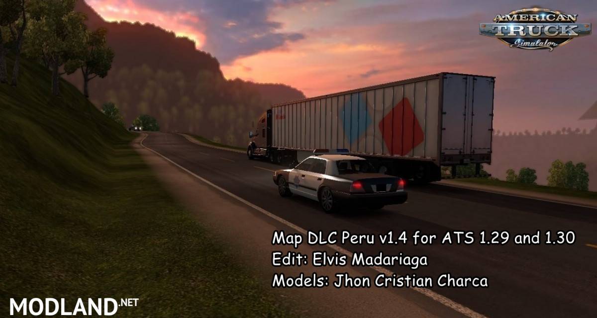Map DLC Peru v 1.4 for ATS 1.29.x and 1.30.x