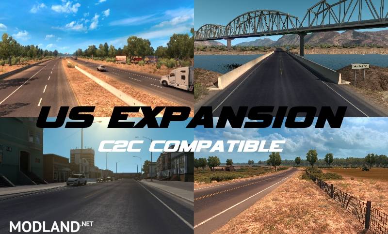 US Expansion V2.4 (C2C Compatible + No Oregon DLC)