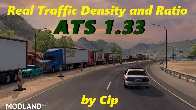 Real Traffic Density and Ratio ATS 1.33.a