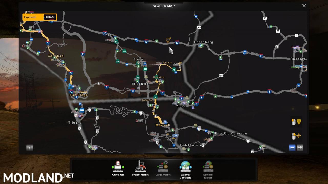 PaZzMod V 1.2.02a | Salton Sea Area, Yuma, Mexicali