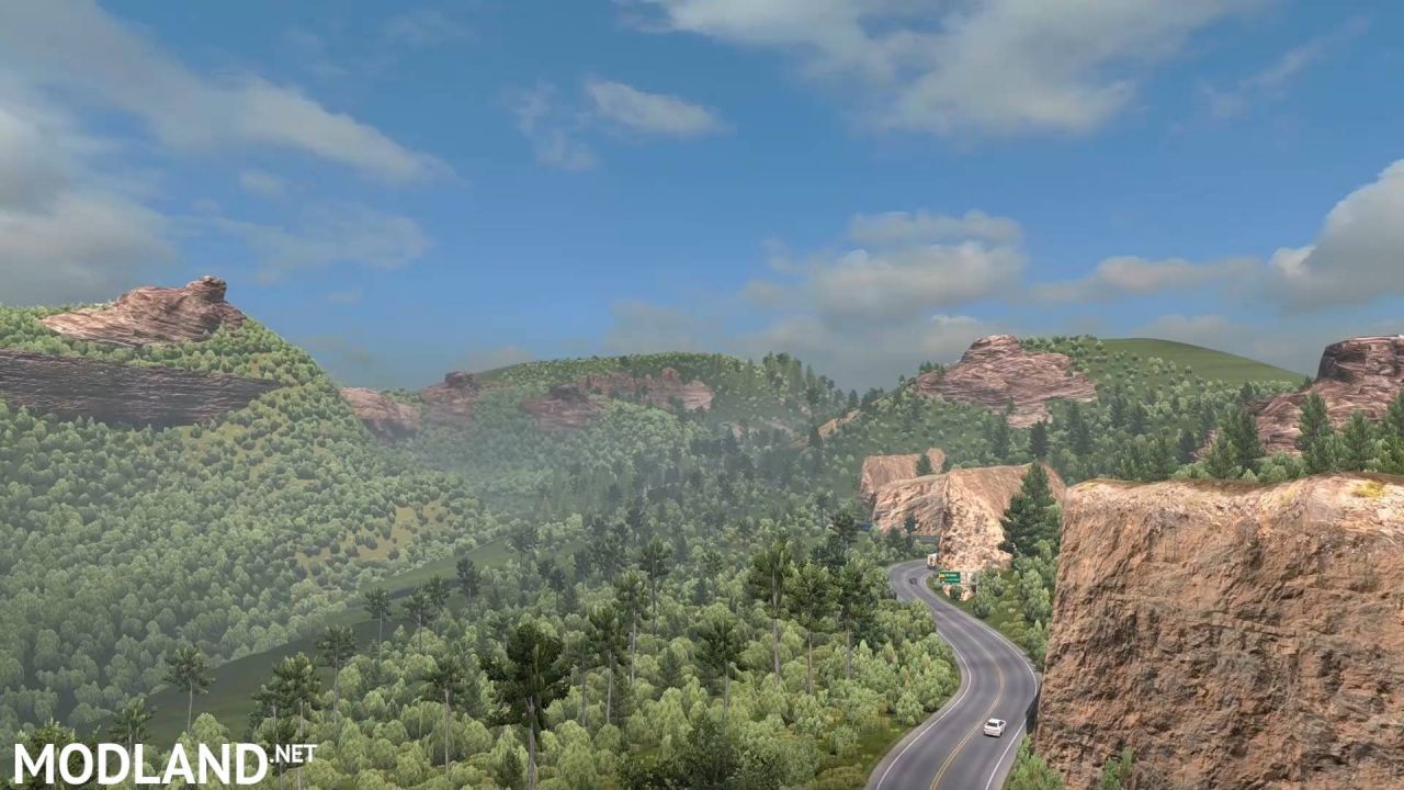 New Colombia Map Mod 2020 for American Truck Simulator 1.36/1.37