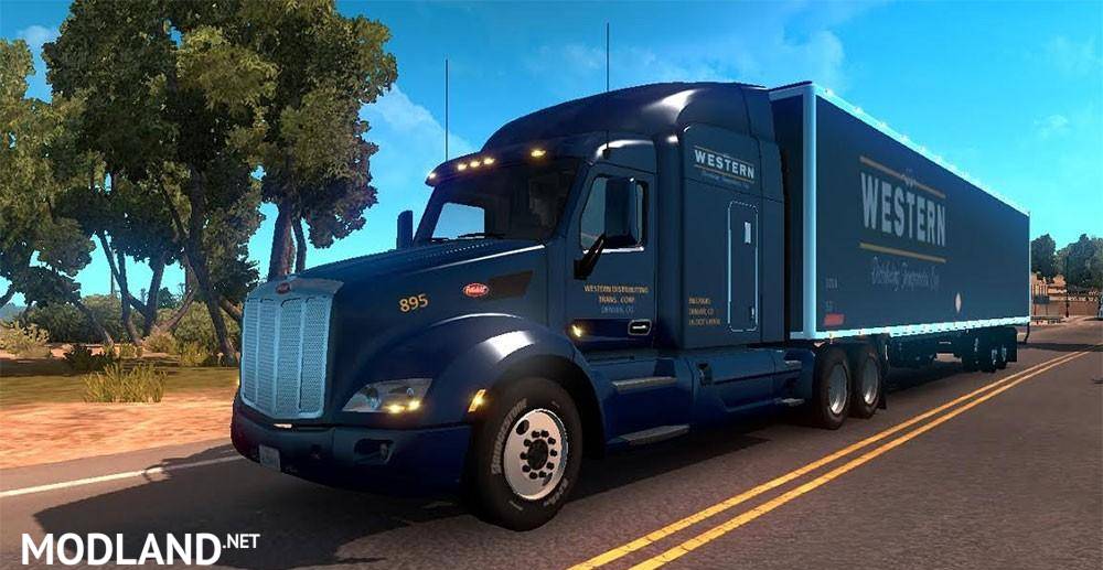 DC-Western P579 + Trailer Skin Pack for ATS