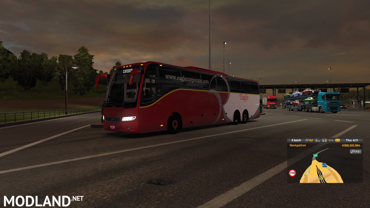 eagle travels skin for volvo 9700 px