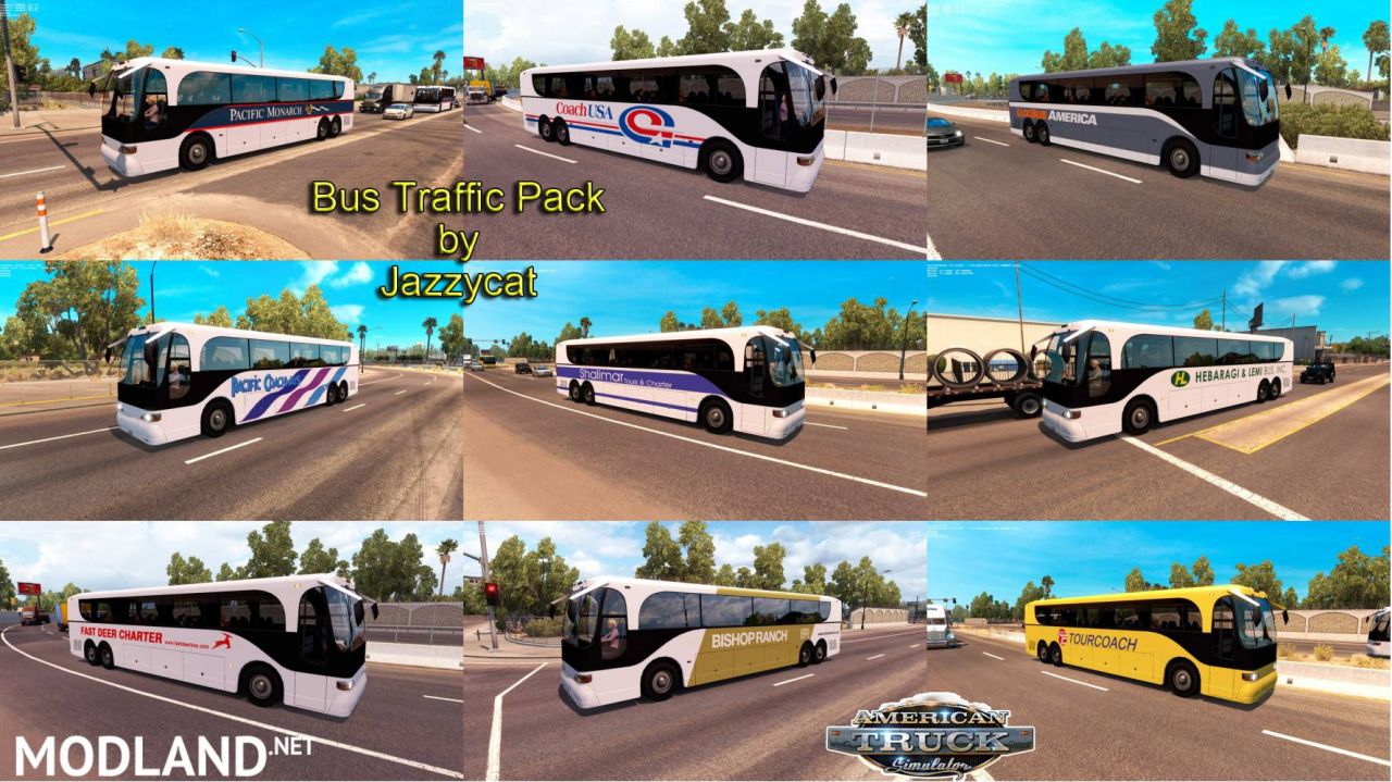Bus traffic pack by Jazzycat