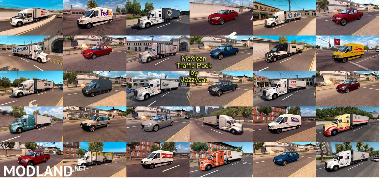 Mexican Traffic Pack by Jazzycat