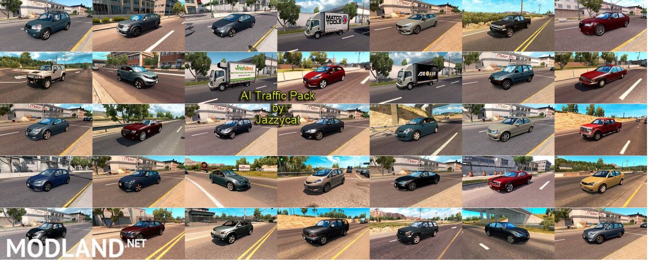 AI Traffic Pack by Jazzycat