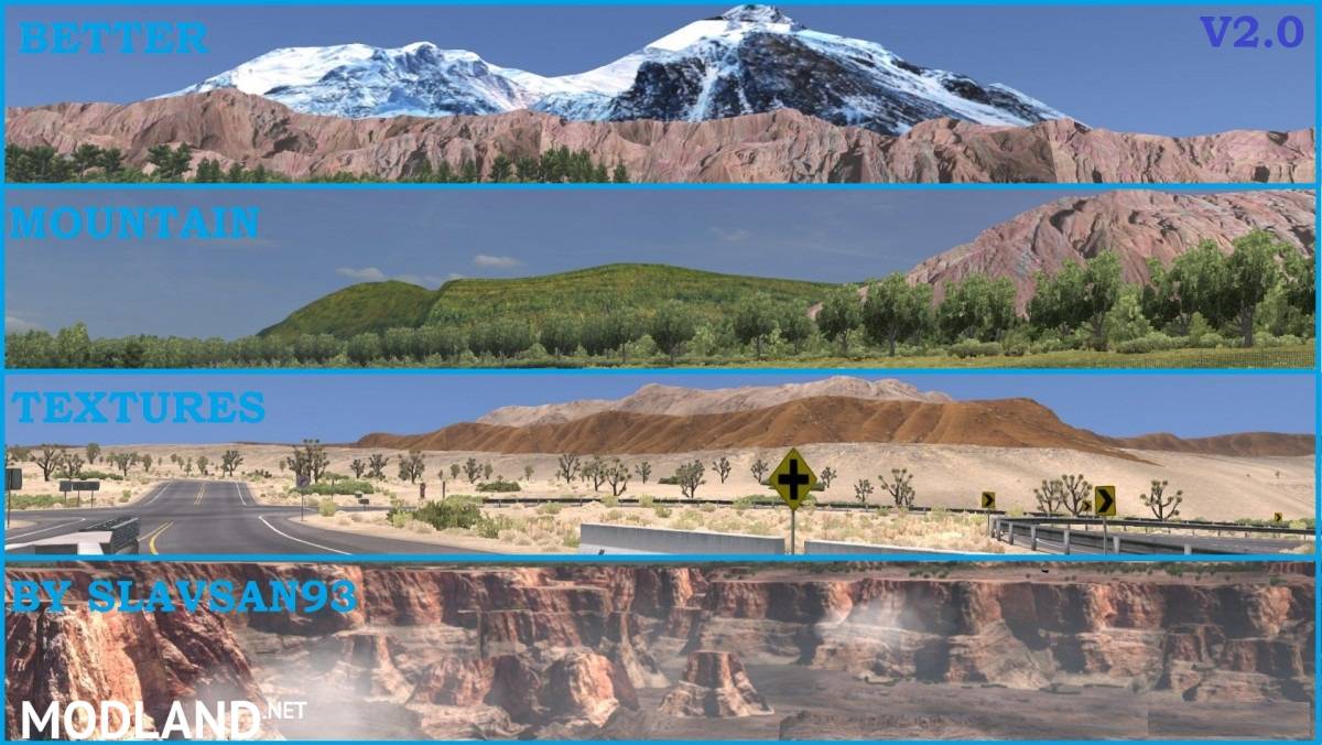 Better Mountain Textures
