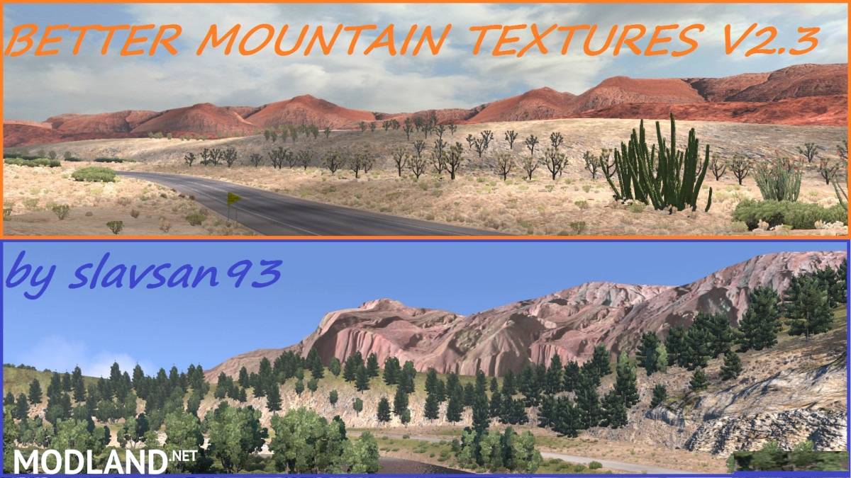 Better Mountain Textures