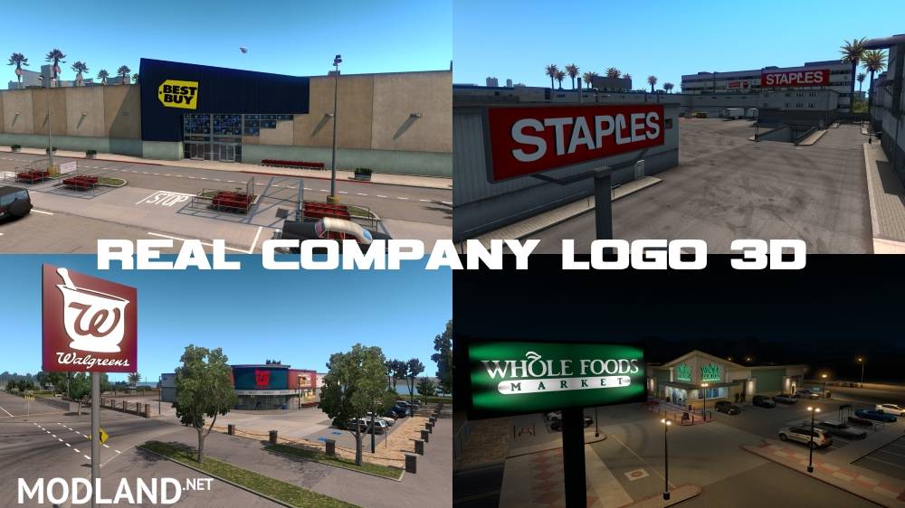 Real Company Logo 3D