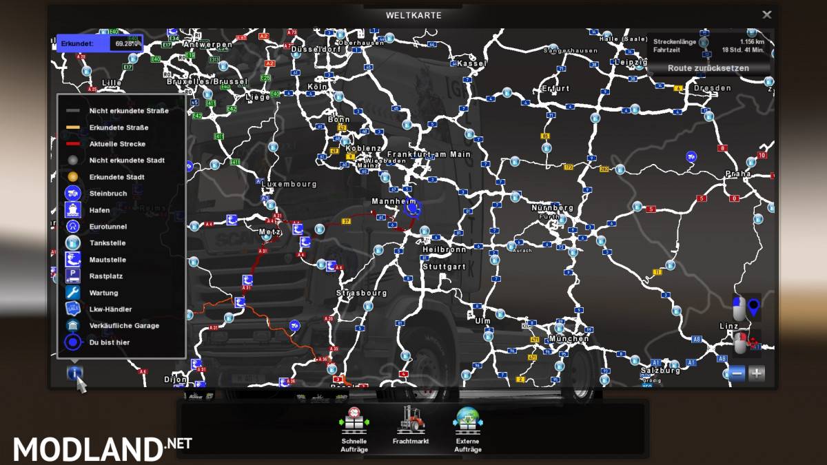 GPS change for all Trucks by adi2003de