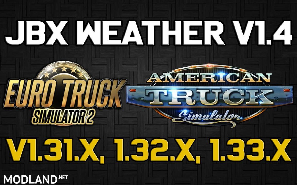 JBX Weather for ATS - ETS2