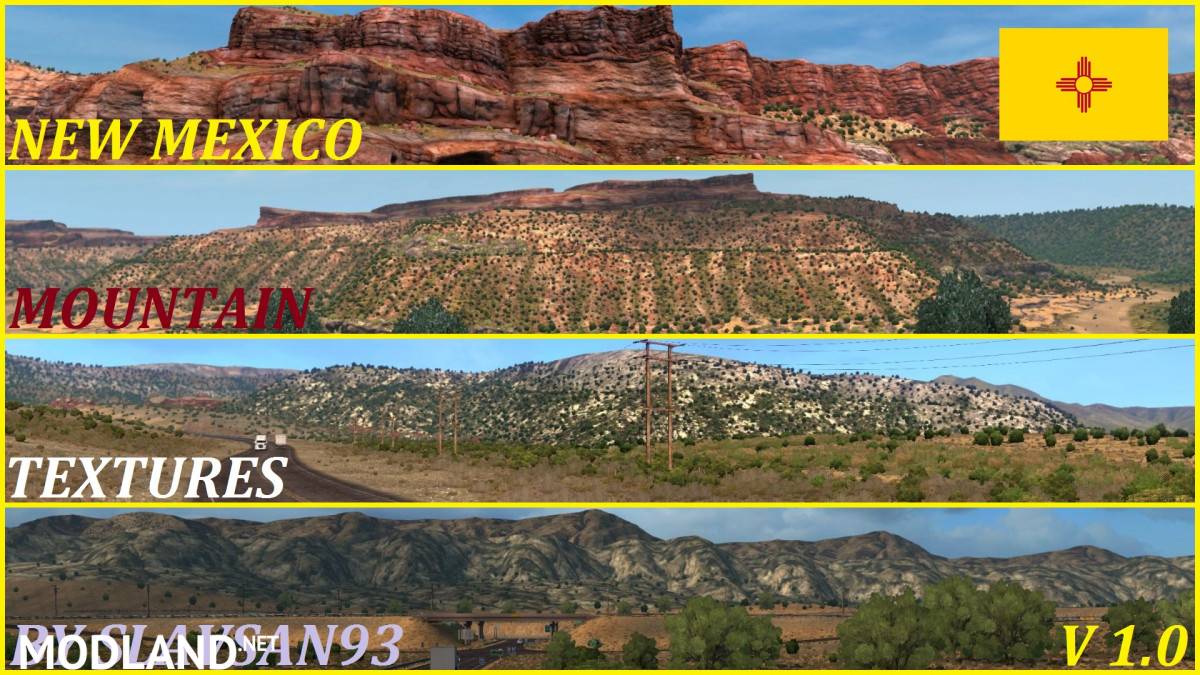 New Mexico Mountain Textures