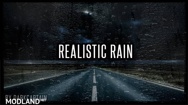 Realistic Rain v3.2 ATS 1.36