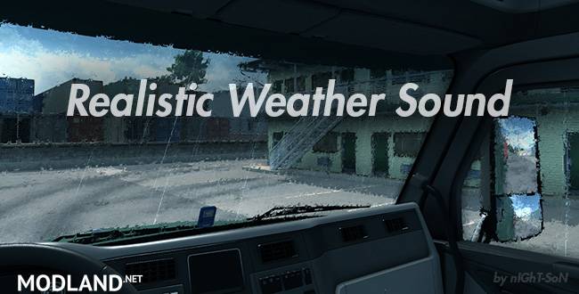 Realistic Weather Sound v 1.7.9 (by nIGhT-SoN)