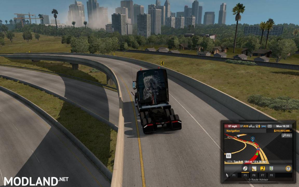 Truck Camera Distance for ATS