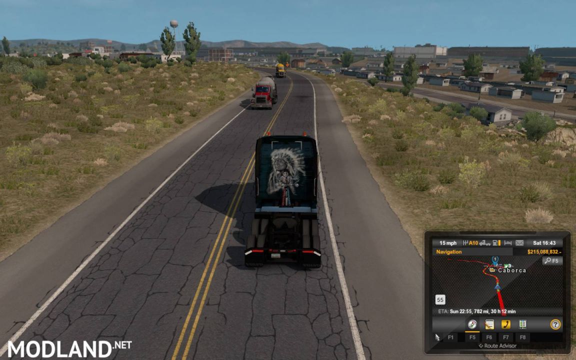 Truck Camera Distance for ATS v1.33.x