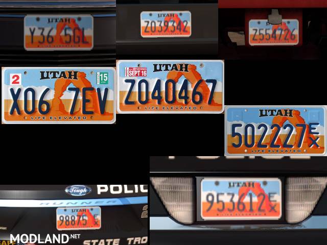 Improved licence plates 1.4 