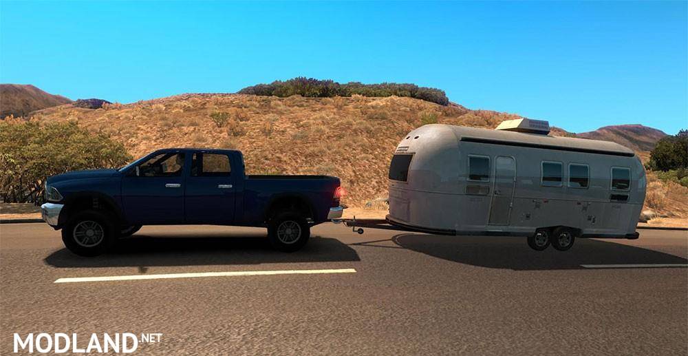 Cars with caravans a.i. traffic