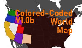Color Coded Background Map 