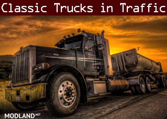 Classic Truck Traffic Pack by Trafficmaniac