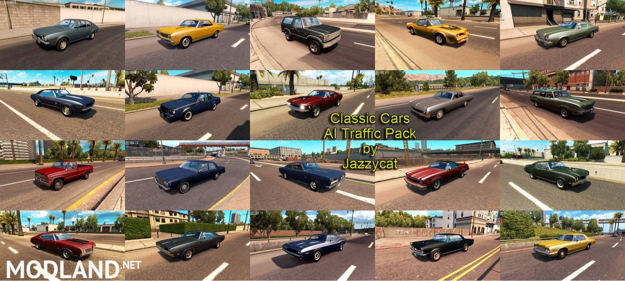 Classic Cars AI Traffic Pack