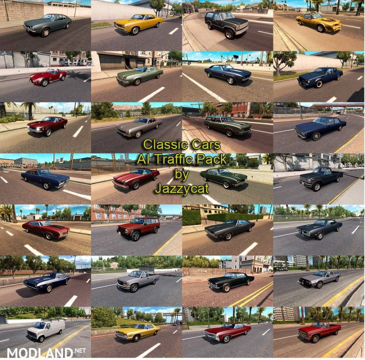 Classic Cars AI Traffic Pack