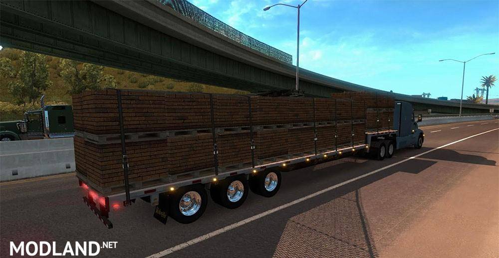 Fontaine Velocity Dropdeck Trailers on Traffic