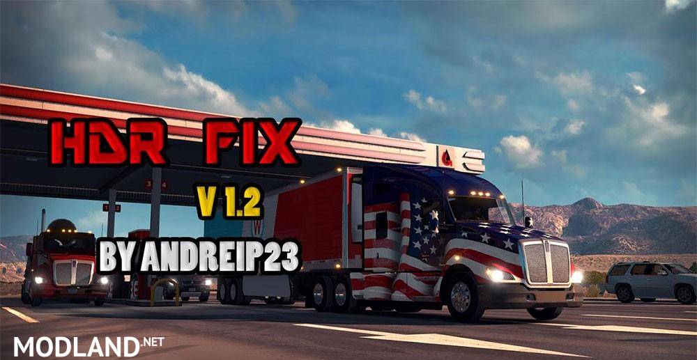 HDR Fix Mod By AndreiP23