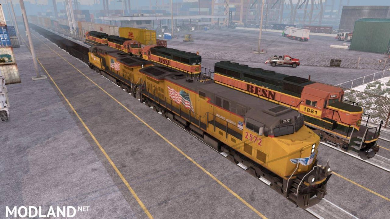 Improved Trains v 3.0 for ATS 1.35.x