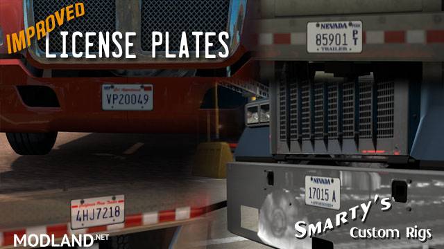 Improved licence plates