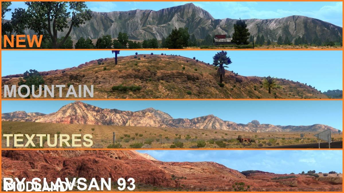 New Mountain Textures