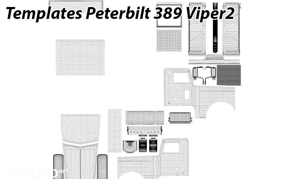 Peterbilt 389 Viper2 Templates