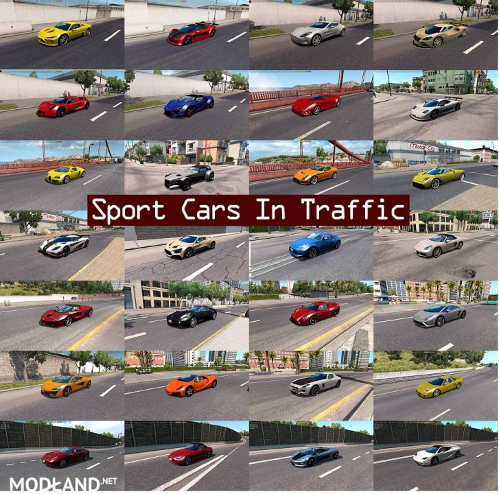 Sport Cars Traffic Pack by TrafficManiac