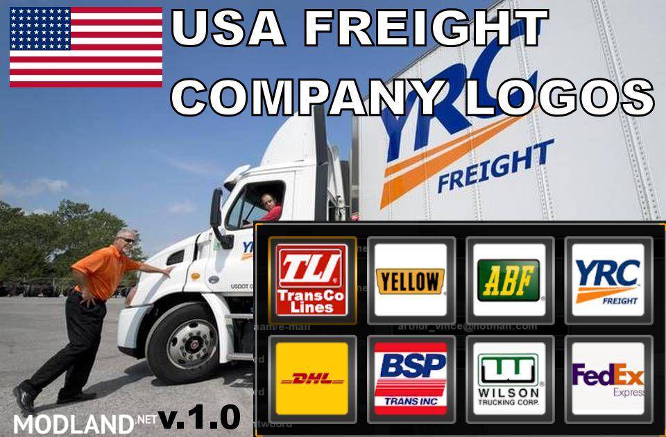 USA Freight Company Logos