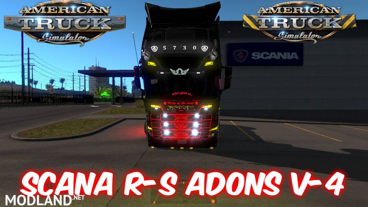 Scania R-S Adons v4 for ATS 
