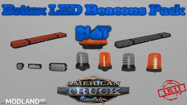 BigT Britax LED Beacons Pack [UPD:26.06.19] 1.35.x