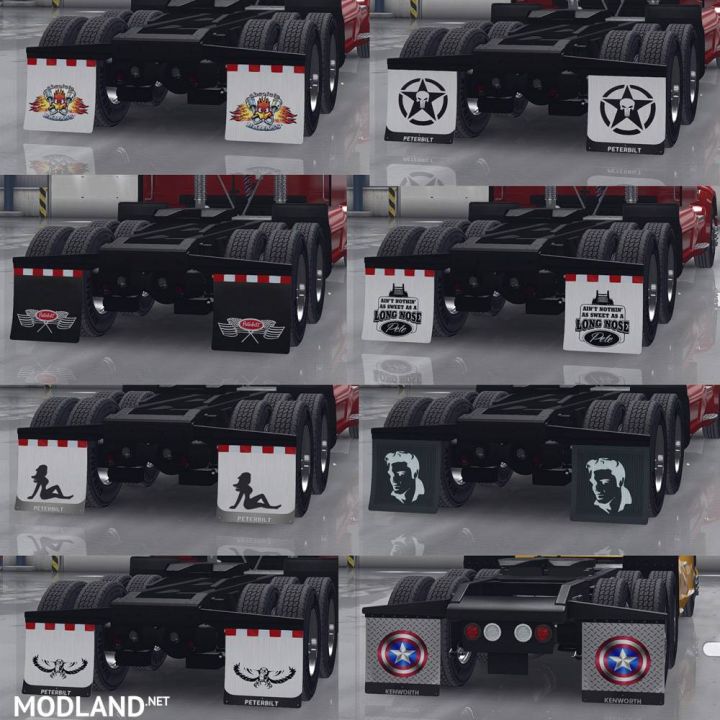HD Mudflaps Pack by Aradeth