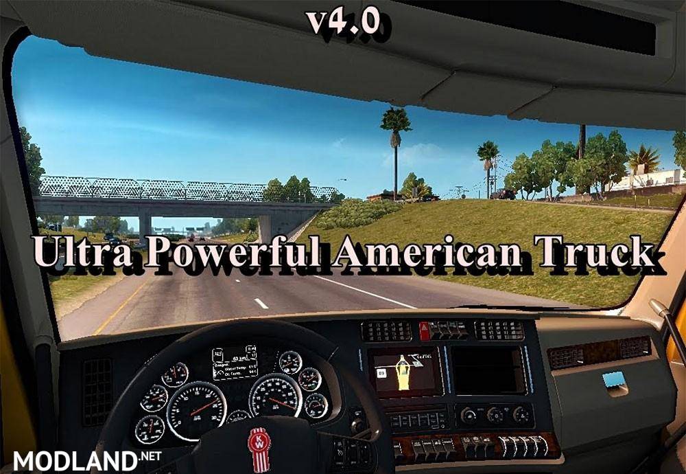 Ultra Powerful American Truck (v 4.0)