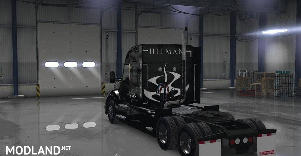 Kenworth T680 Hitman Mid Roof Sleeper ATS