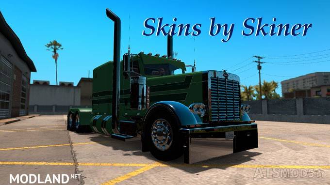 Peterbilt 389 A. J. Lopez Trucking Skin