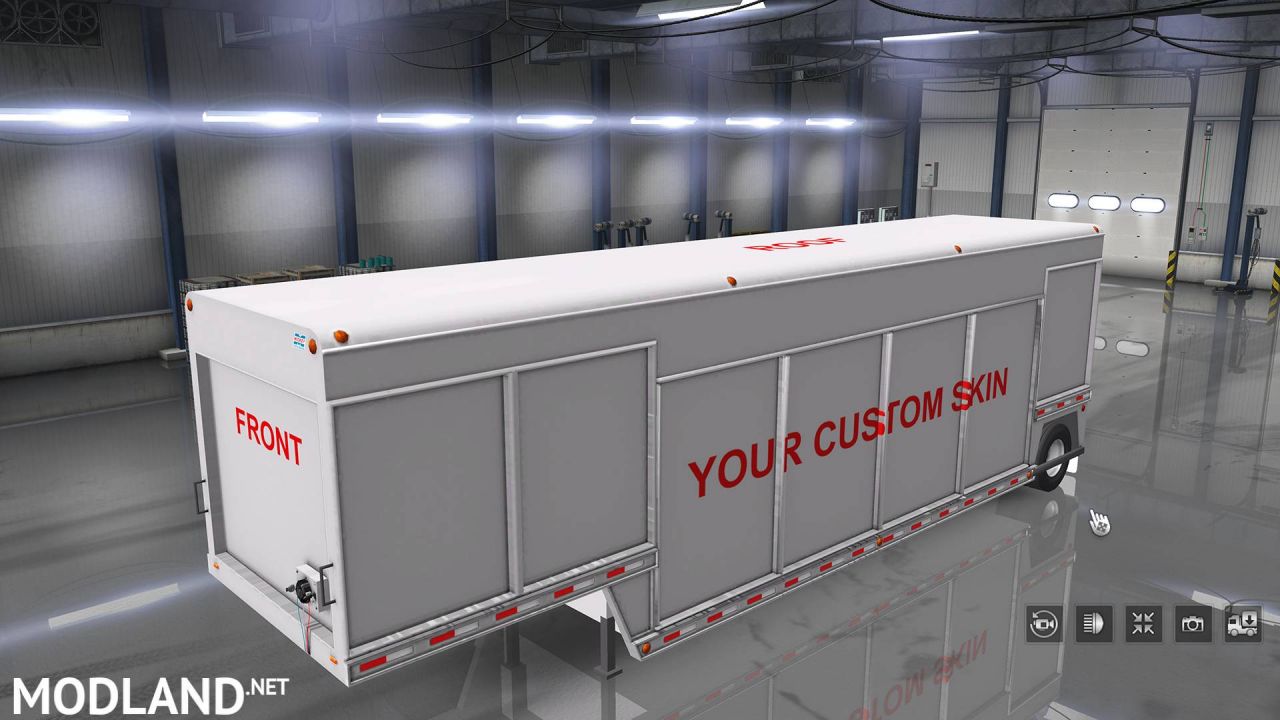 MICKEY'S BEVERAGES TRAILER CUSTOM SKIN