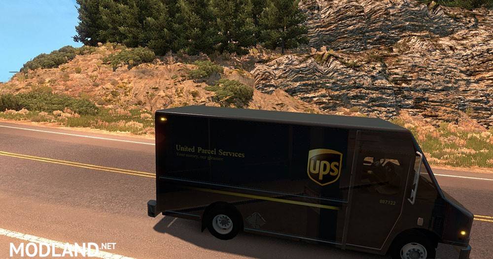 Real UPS Van